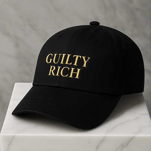 Guilty Rich 100% Cotton Guilty Rich Cap