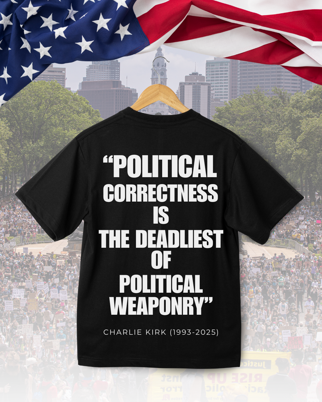 IN THE MEMORY OF CHARLIE KIRK "Political correctness is the deadliest of political weaponry" - Guilty Rich