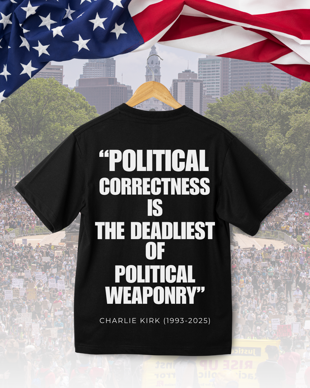 IN THE MEMORY OF CHARLIE KIRK "Political correctness is the deadliest of political weaponry" - Guilty Rich