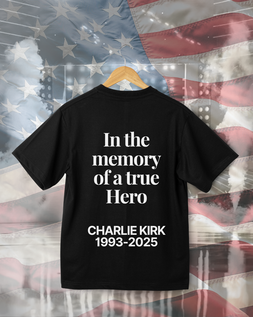 IN THE MEMORY OF CHARLIE KIRK T-shirts - Guilty Rich