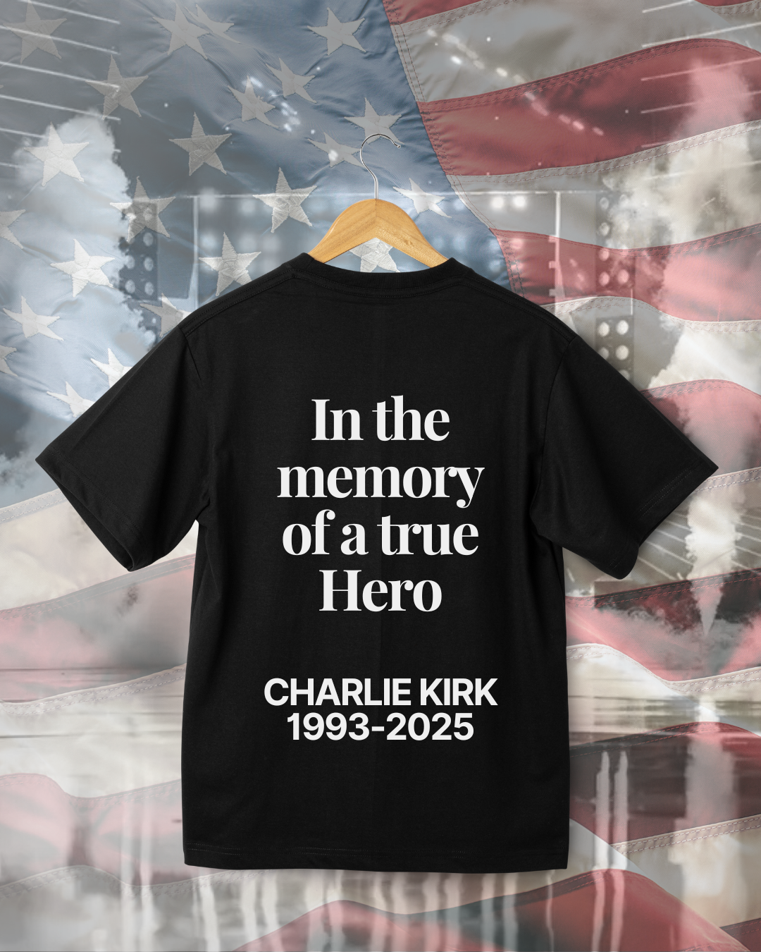 IN THE MEMORY OF CHARLIE KIRK T-shirts - Guilty Rich