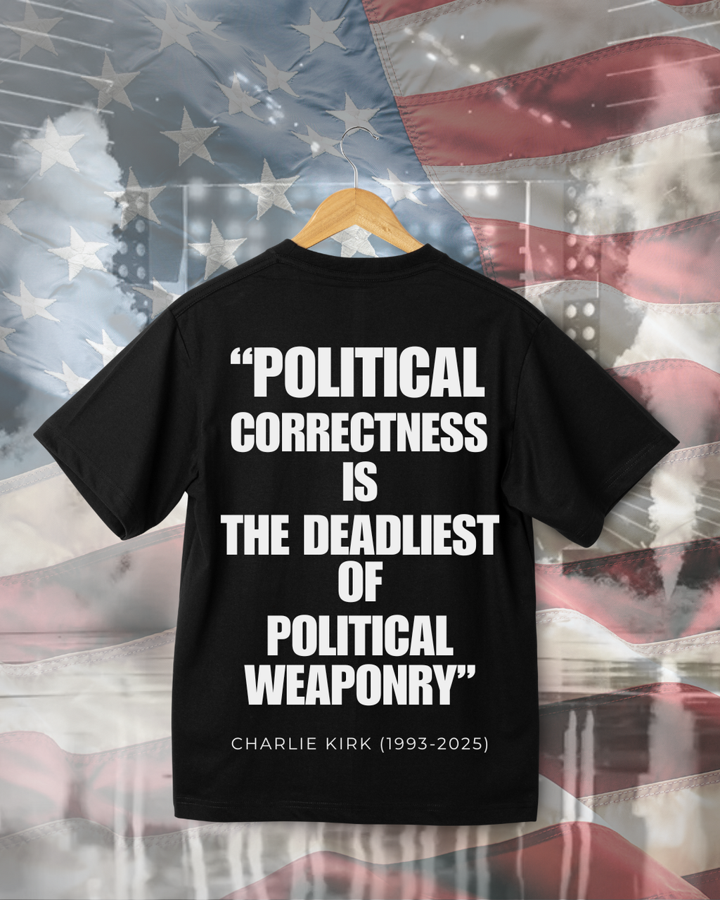 IN THE MEMORY OF CHARLIE KIRK "Political correctness is the deadliest of political weaponry" - Guilty Rich