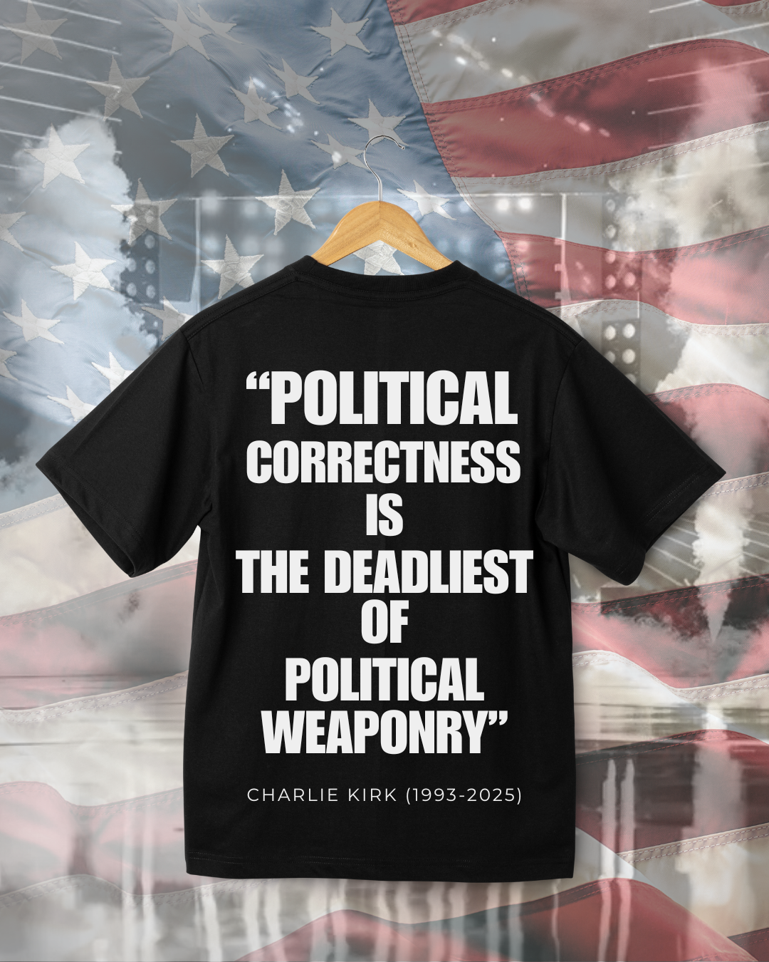 IN THE MEMORY OF CHARLIE KIRK "Political correctness is the deadliest of political weaponry" - Guilty Rich