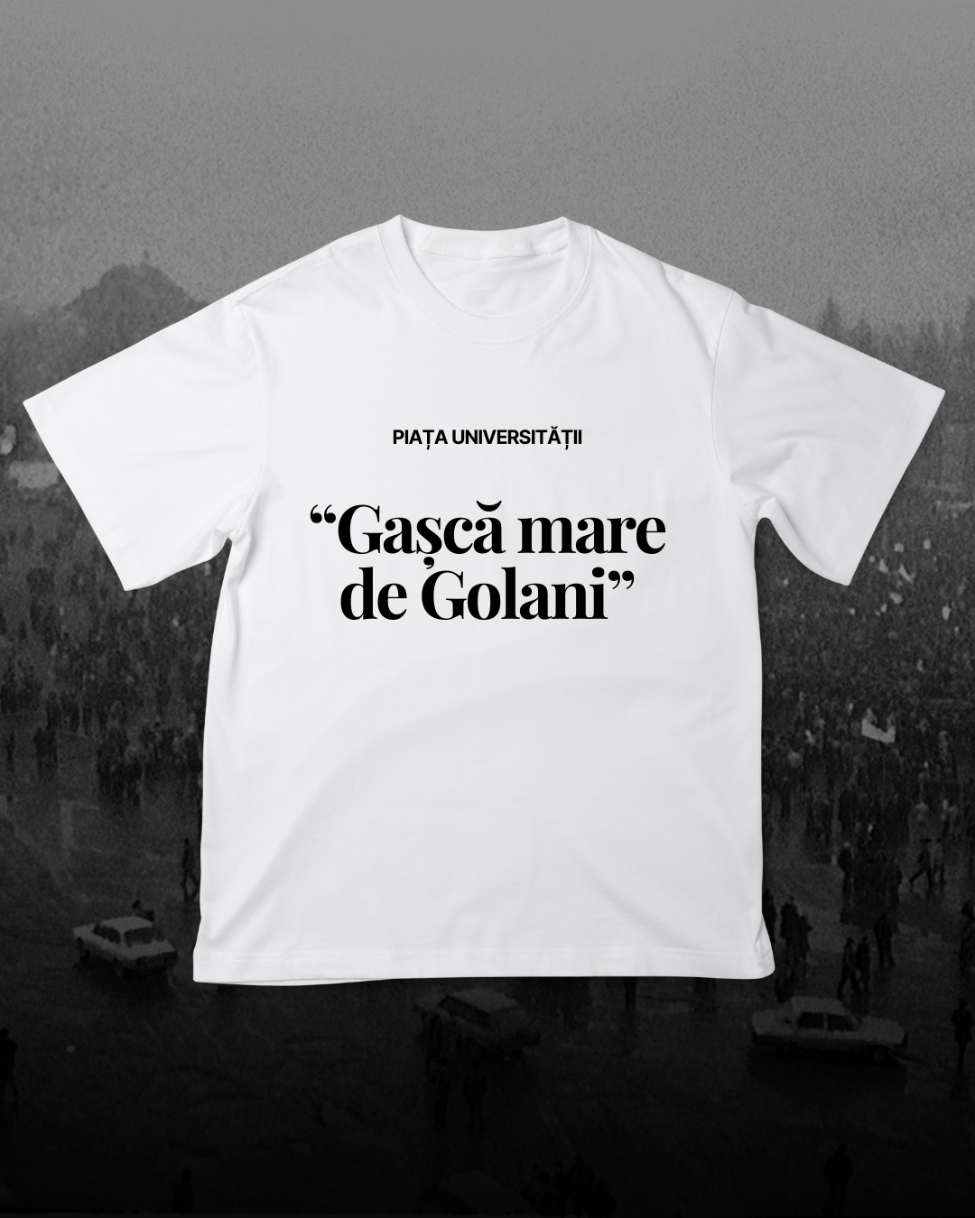 Tricou bumbac "Gașcă mare de Golani"