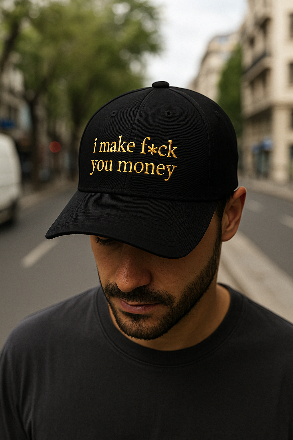 i make f*ck you money 100% Bumbac Șapcă Guilty Rich - Guilty Rich