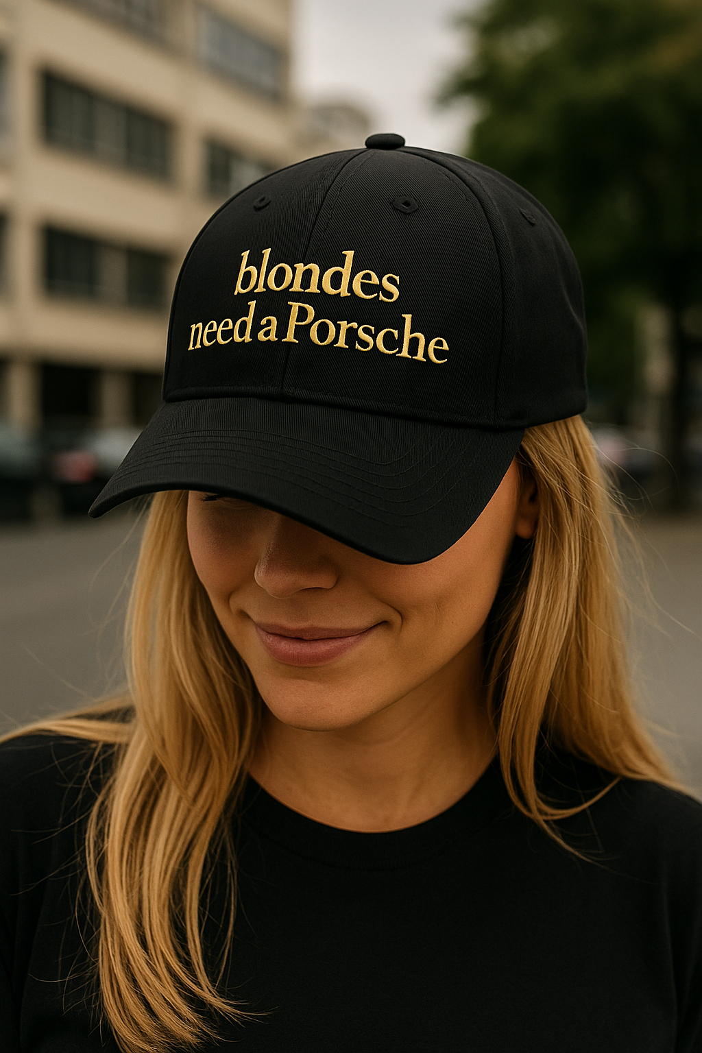 blondes need a Porsche 100% Bumbac Șapcă Guilty Rich - Guilty Rich