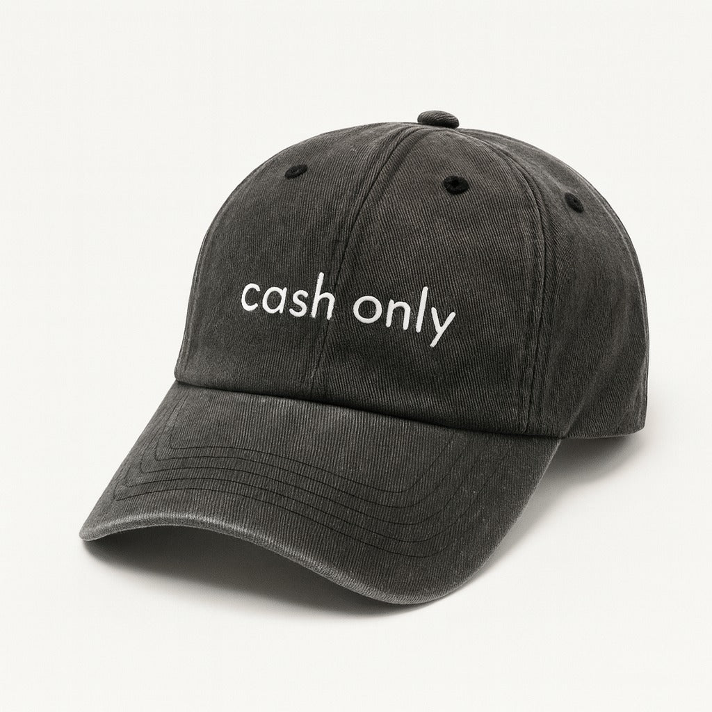cash only 100% Bumbac Spălat - Guilty Rich